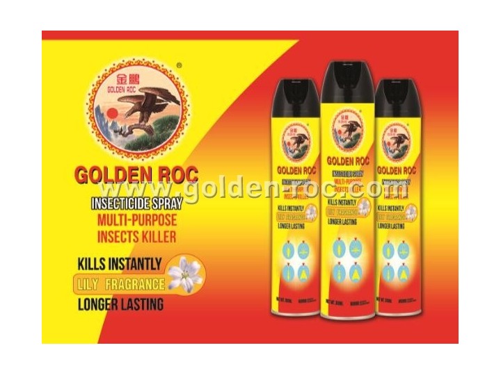 GOLDEN ROC INSECTICIDE SPRAY 